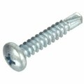 Hillman 8-18 x 0.50 in. Hardened Steel- Self Drilling Screw, 100PK 747292